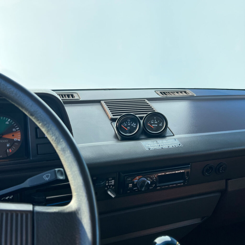 Vanagon Gauge Pod Alt. Manufacturing